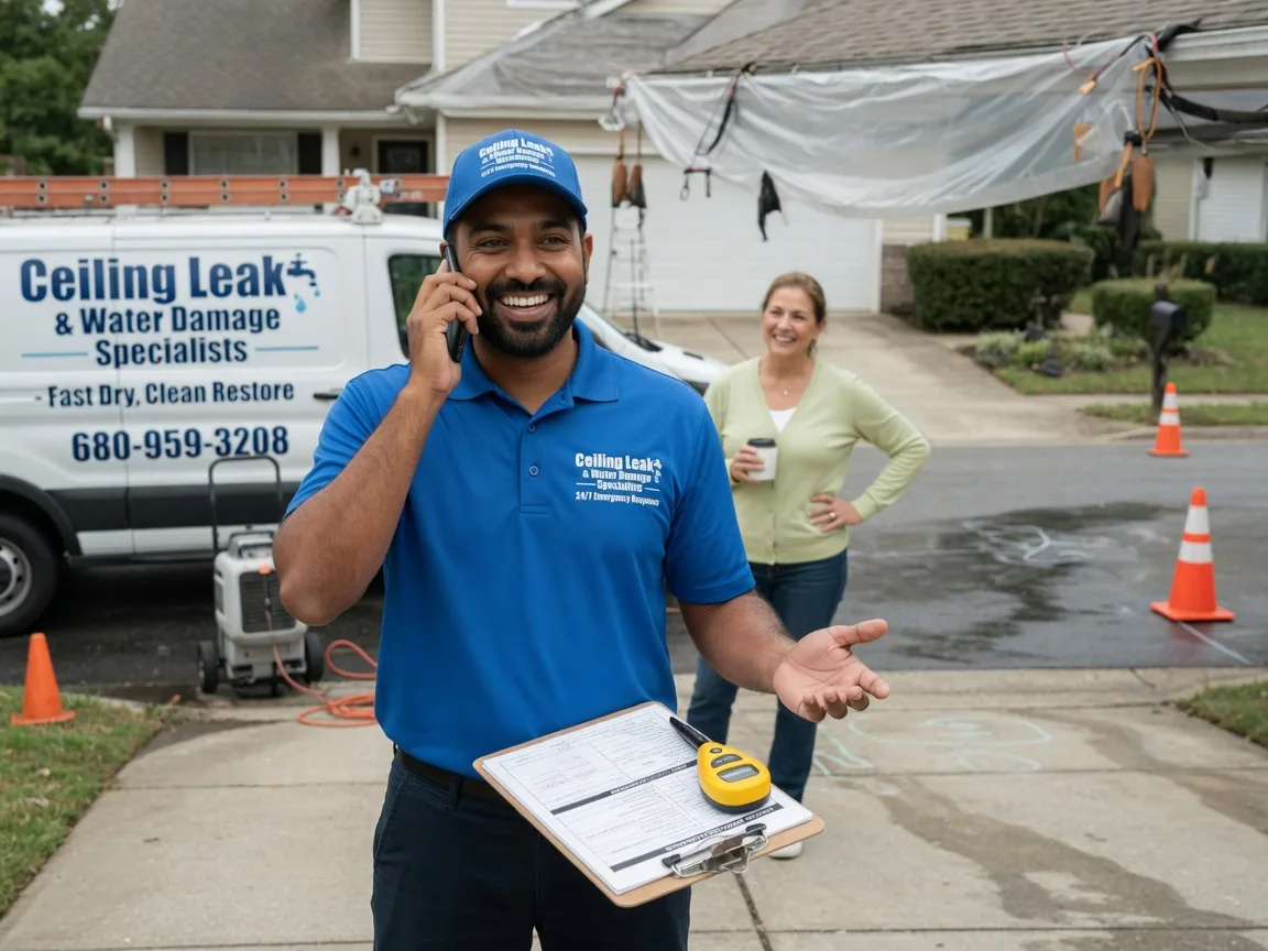 Ceiling Leak Cleanup Suncook, NH FAQs